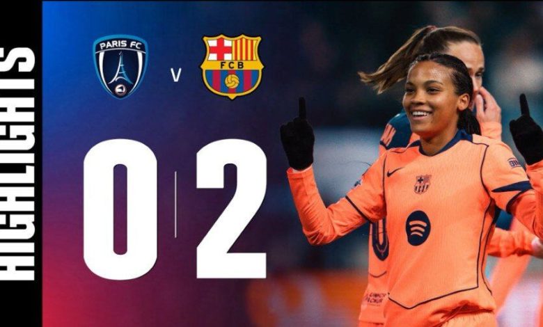 پیروزی زنان بارسلونا در لیگ قهرمانان اروپا / لیگ قهرمانان زنان اروپا , زنان بارسلونا , فوتبال زنان , بارسلونا , لیگ قهرمانان