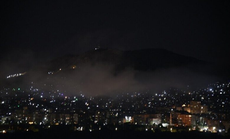 انفجارهای پیاپی دمشق را لرزاند / انفجار , دمشق , سوریه , المزه , فرودگاه نظامی