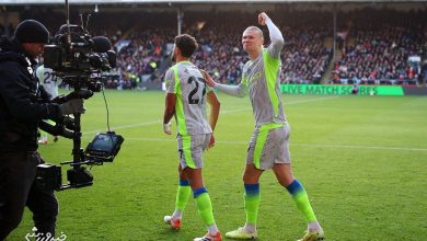 دبل هالند مقابل کریستال پالاس؛ عبور از لتیسیه و نزدیک شدن به رکورد رونالدو / ارلینگ هالند , منچسترسیتی , لیگ برتر , کریستال پالاس , رکورد