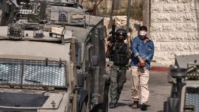 بازداشت گسترده فلسطینیان در کرانه باختری توسط نظامیان صهیونیست / کرانه باختری , بازداشت فلسطینیان , نظامیان صهیونیست , حقوق بشر , فلسطین