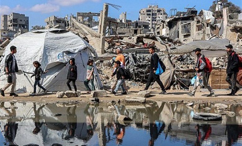 هشدار درباره فاجعه قریب‌الوقوع در غزه بر اثر تغییرات آب‌وهوایی / غزه , آوارگان فلسطینی , تغییرات آب‌وهوایی , طوفان , فاجعه