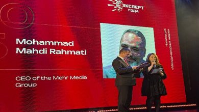 درخشش گروه رسانهای مهر در مسکو؛ کسب جایزه «کارشناس سال ۲۰۲۵» / گروه رسانهای مهر, جایزه کارشناس سال, روابط ایران و روسیه, دیپلماسی عمومی, تیوی بریکس
