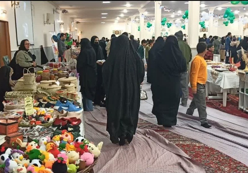 افتتاح نمایشگاه دستاوردهای مشاغل خانگی به مناسبت شب یلدا در بشرویه / اخبار خراسان جنوبی - اخبار استانها