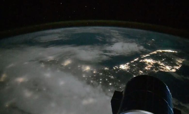 تصاویر فضایی: عکاسی فضانورد ژاپنی از ژاپن در شب / ایستگاه فضایی بینالمللی , فضانورد ژاپنی , عکس فضایی , تحقیقات فضایی , مجمعالجزایر ژاپن