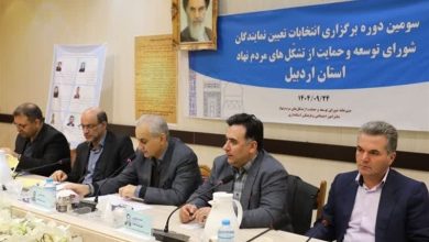 برگزاری سومین دوره انتخابات نمایندگان تشکلهای مردمنهاد اردبیل / اخبار اردبیل - اخبار استانها