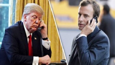 گفتگوی تلفنی ماکرون و ترامپ درباره بحران اوکراین / ماکرون, ترامپ, اوکراین, مذاکرات صلح, تضمین امنیتی