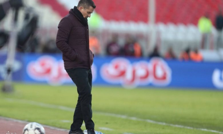 حذف پرسپولیس از جام حذفی با وجود برتری عددی؛ انتقاد اوسمار از فرصتسوزی / پرسپولیس , جام حذفی , اوسمار ویرا , تراکتور , حذف