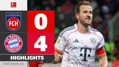 بایرن مونیخ با پیروزی ۴ بر صفر مقابل هایدنهایم صدرنشینی بوندسلیگا را تثبیت کرد / بایرن مونیخ , بوندسلیگا , هایدنهایم , فوتبال آلمان , صدرنشینی