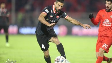 پنالتی سرنوشتساز میلاد محمدی؛ مدافع پرسپولیس ناجی تیمش شد / پرسپولیس , میلاد محمدی , پنالتی , تراکتور , لیگ برتر