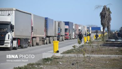 افزایش ۲۰ تا ۲۵ درصدی تردد کامیونها از مرز آستارا به جمهوری آذربایجان / مرز آستارا , ترانزیت , حملونقل بینالمللی , صادرات , جمهوری آذربایجان