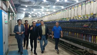 تولید روزانه 7 تن نخ و 70 هزار متر پارچه در نساجی پردیس همدان / اخبار همدان - اخبار استانها