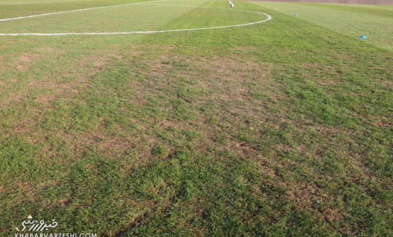 انتقاد مدیرفنی پرسپولیس از کیفیت چمن ورزشگاه شهر قدس / پرسپولیس , ورزشگاه شهدای شهر قدس , آلومینیوم اراک , لیگ برتر , مدیرفنی