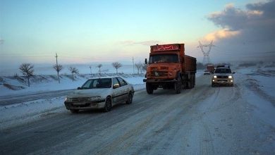بارش برف و لغزندگی جادههای استان چهارمحال و بختیاری / اخبار چهارمحال و بختیاری - اخبار استانها