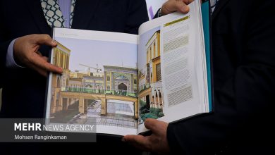 تجلیل از فعالان طرح توسعه حرم مطهر علوی در نجف اشرف / حرم مطهر علوی , نجف اشرف , طرح توسعه , مراسم تجلیل , زائران