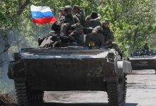 روسیه شهر راهبردی سیورسک اوکراین را به تصرف خود درآورد / روسیه , اوکراین , سیورسک , تصرف , جنگ