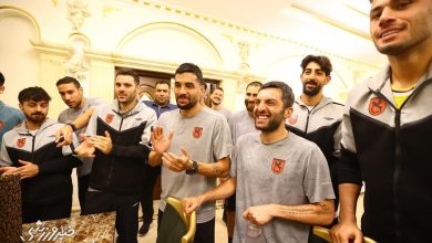 جشن تولد صمیمی جلال چراغپور در اردوی مس رفسنجان / مس رفسنجان , جلال چراغپور , لیگ برتر , فوتبال ایران , کادر فنی