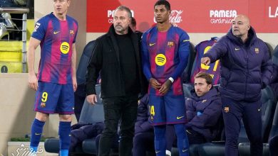 تمجید فلیک از درخشش خوان گارسیا پس از پیروزی بارسلونا مقابل ویارئال / بارسلونا , خوان گارسیا , هانسی فلیک , لالیگا , ویارئال