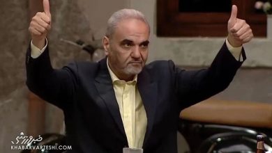 واکنش غیرمنتظره جواد خیابانی به اظهارات مجری برنامه لذت فوتبال / جواد خیابانی , لذت فوتبال , مجری فوتبال , واکنش عجیب , برنامه ورزشی