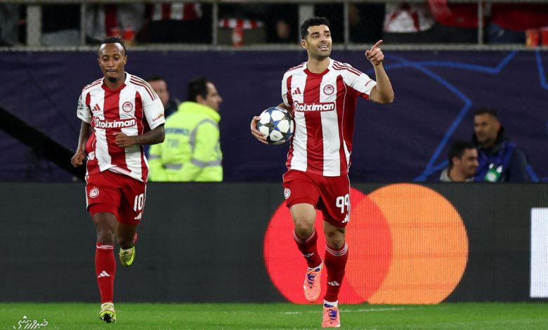 استون مارتین ۳۵۰ هزار یورویی مهدی طارمی در یونان خبرساز شد / مهدی طارمی , استون مارتین , المپیاکوس , خودروی لوکس , فوتبال یونان