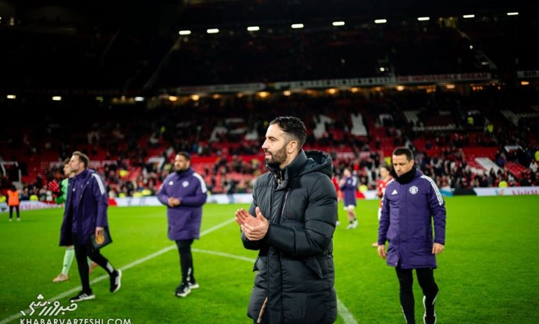 انتقاد آموریم از فرصتسوزی منچستریونایتد در تساوی مقابل بورنموث / منچستریونایتد , روبن آموریم , بورنموث , لیگ برتر انگلیس , اولدترافورد