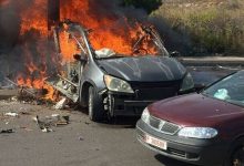 حمله هوایی رژیم صهیونیستی به خودرویی در جنوب لبنان / حمله هوایی , رژیم صهیونیستی , جنوب لبنان , حزبالله , عملیات نظامی