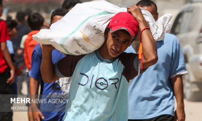 فقط ۱۶ درصد از کمک‌های بشردوستانه توافق‌شده وارد غزه شد / غزه، کمک‌های بشردوستانه، رژیم صهیونیستی، آتش‌بس، بحران انسانی , , , ,