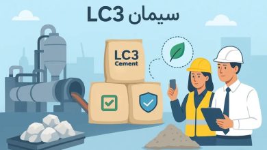 تولید سیمان «LC3» سازگار با محیط زیست و با کیفیت بالاتر در ایران / سیمان LC3 , سیمان سازگار با محیط زیست , کاهش CO۲ , مرکز تحقیقات بتن , کربن کردیت