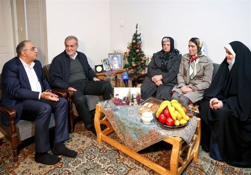 دیدار رئیس جمهور با خانواده شهید مسیحی / اخبار سیاسی روز , اخبار دولت