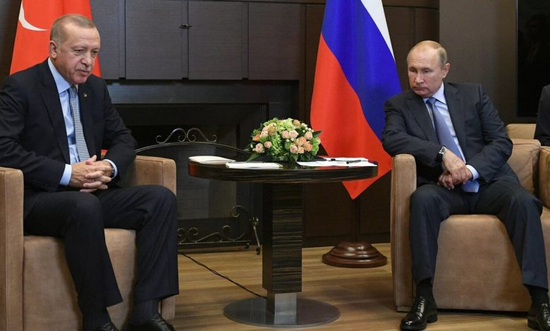 پوتین و اردوغان فردا در عشقآباد دیدار میکنند / پوتین , اردوغان , عشقآباد , روسیه , ترکیه