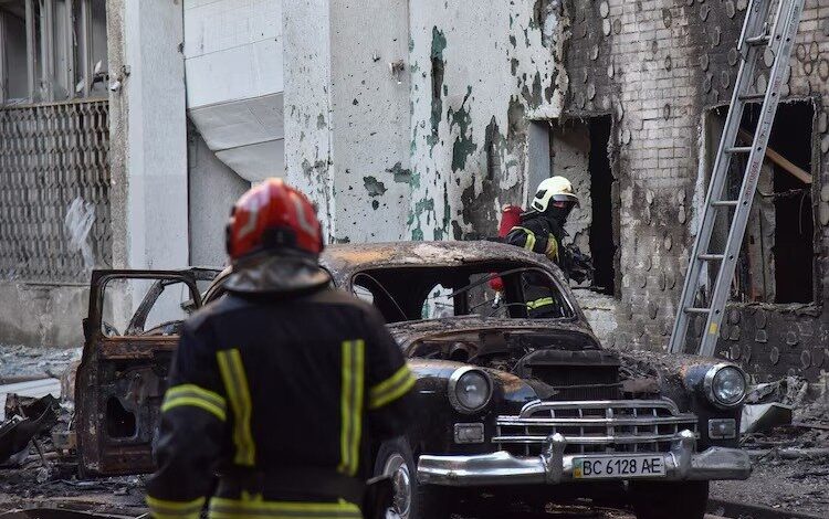 مقام نظامی اوکراین: کشورمان به سپر اروپا در برابر تجاوز روسیه تبدیل شده است / اوکراین , روسیه , جنگ اوکراین , تجاوز روسیه , پهپاد