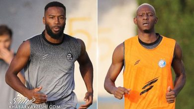 نازون و جنپو در لیست مازاد استقلال؛ خارجیهای آبی در آستانه جدایی / استقلال , لیست مازاد , دوکنز نازون , موسی جنپو , نقل و انتقالات