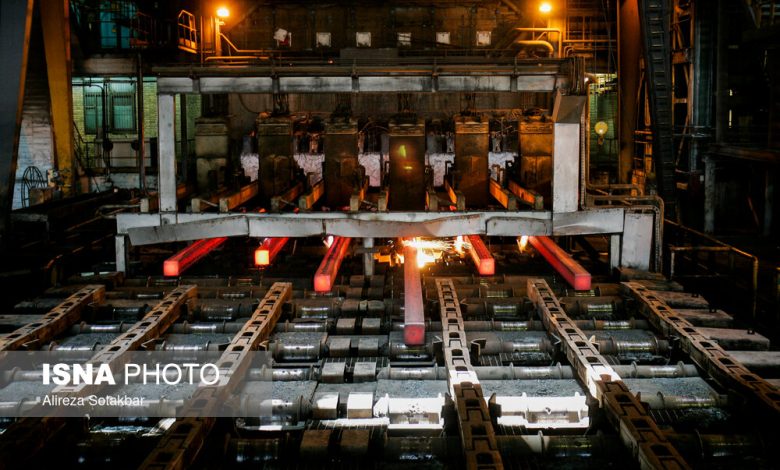 رشد ۵.۴ درصدی تولید فولاد میانی در مقابل کاهش تولید تیرآهن / فولاد میانی , تیرآهن , تولید فولاد , ذوب آهن اصفهان , انجمن تولیدکنندگان فولاد