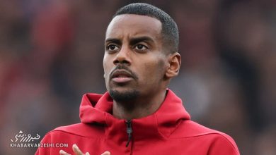 مصدومیت سنگین الکساندر ایساک پس از گلزنی برای لیورپول مقابل تاتنهام / لیورپول , الکساندر ایساک , مصدومیت فوتبالی , لیگ برتر انگلستان , تاتنهام