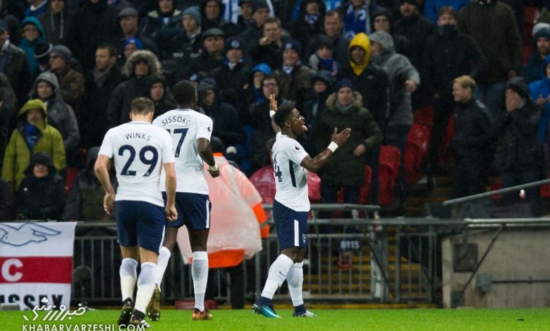 گل تصادفی سرژ اوریه در تاتنهام؛ سانتر اشتباهی مدافع پرسپولیس گل شد / سرژ اوریه , پرسپولیس , تاتنهام , گل تصادفی , فوتبال