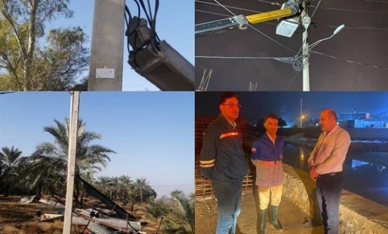 بارندگیهای اخیر 150 میلیارد ریال به شبکه برق بوشهر خسارت زد / اخبار بوشهر - اخبار استانها