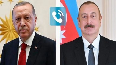 حمایت آنکارا از روند صلح میان باکو و ایروان در گفتگوی تلفنی اردوغان و علیاف / ترکیه , جمهوری آذربایجان , رجب طیب اردوغان , الهام علیاف , صلح قفقاز