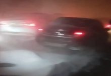 اختلال در تردد ساراتوف روسیه به علت برف و کولاک شدید / روسیه , ساراتوف , برف و کولاک , اختلال تردد , پیزیمیانو