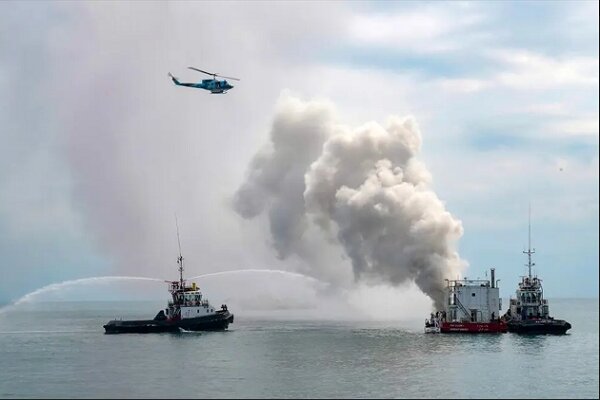 اوکراین مدعی حمله به دو کشتی روسی در دریای خزر شد / اوکراین , روسیه , دریای خزر , حمله , تجهیزات نظامی