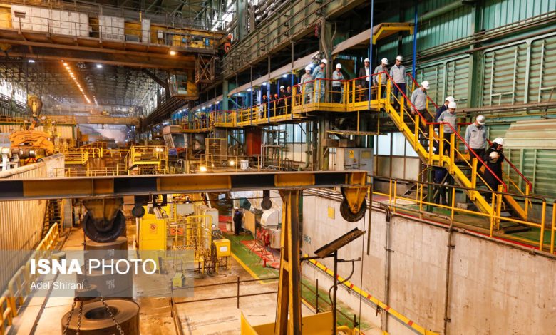 افتتاح ابرپروژه انتقال آب دریا به فولاد مبارکه با حضور رئیسجمهور / فولاد مبارکه , انتقال آب دریا , وزیر صمت , صنعت , توسعه صنعتی