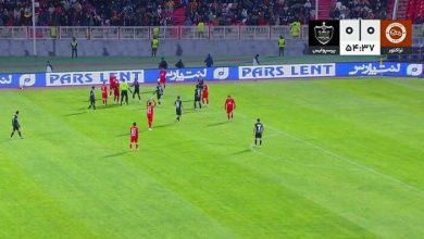 درگیری شدید شجاع خلیلزاده و سروش رفیعی در بازی تراکتور - پرسپولیس / تراکتور , پرسپولیس , شجاع خلیلزاده , سروش رفیعی , درگیری