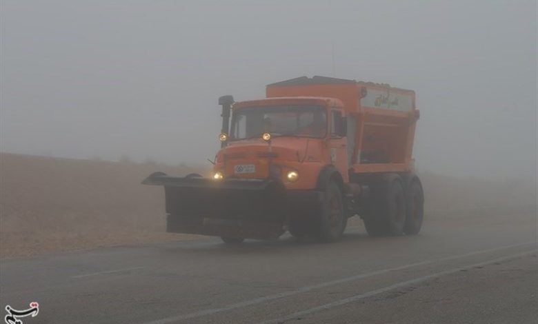 مهگرفتگی در محور جدید کازرون/ هشدار قرمز ترافیک شهر شیراز / اخبار فارس - اخبار استانها