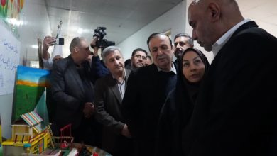 وزیر کار از مرکز توانبخشی شهید رجایی تاکستان بازدید کرد / وزیر کار , بهزیستی , معلولیت , توانبخشی , قزوین