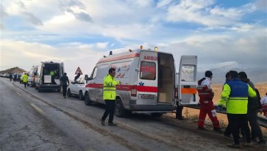 انتقال هوایی 5 مصدوم واژگونی اتوبوس یاسوج ـ سمیرم به اصفهان / اخبار کهگیلویه و بویراحمد - اخبار استانها