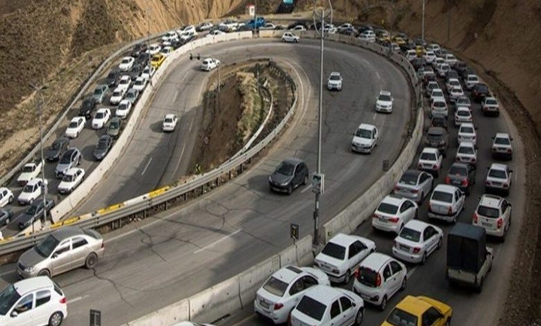 ترافیک پرحجم در جاده‌های شمال/ بارش برف در کندوان، لاریجان و گدوگ / اخبار مازندران - اخبار استانها