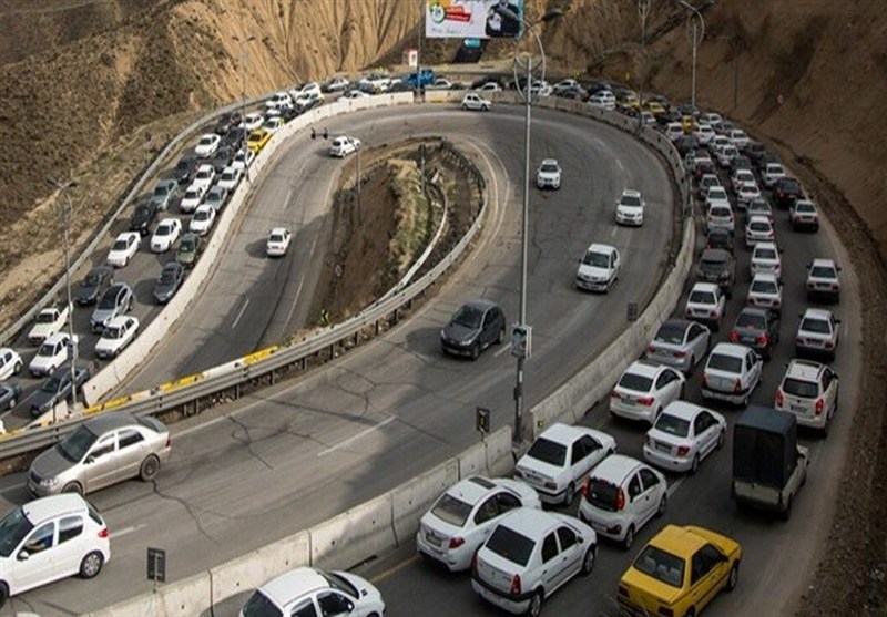 ترافیک پرحجم در جاده‌های شمال/ بارش برف در کندوان، لاریجان و گدوگ / اخبار مازندران - اخبار استانها