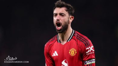 خشم برونو فرناندش پس از تساوی پُرگل منچستریونایتد مقابل بورنموث / منچستریونایتد , برونو فرناندش , بورنموث , لیگ برتر , روبن آموریم