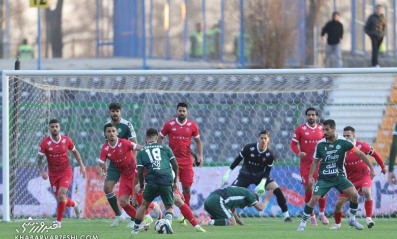 اعتراض آلومینیوم به عدم اخراج بازیکن پرسپولیس در دقیقه 15 / آلومینیوم اراک , پرسپولیس , رحمان جعفری , خطای شدید , VAR