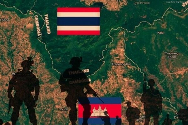 تعلیق کامل تردد در گذرگاههای مرزی کامبوج با تایلند / کامبوج , تایلند , گذرگاه مرزی , تنش مرزی , تجاوز مسلحانه