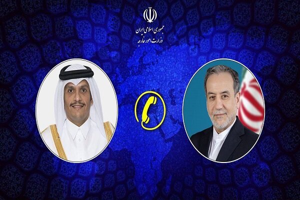 گفتگوی وزرای خارجه قطر و ایران؛ حمایت دوحه از کاهش تنش در منطقه