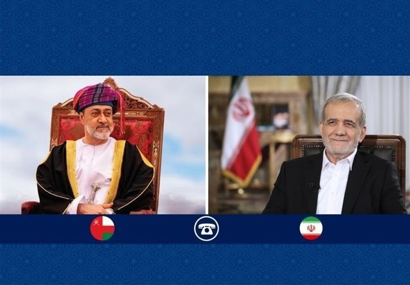 دعوت پزشکیان از سلطان عمان برای سفر به ایران / اخبار سیاسی روز , اخبار سیاست خارجی